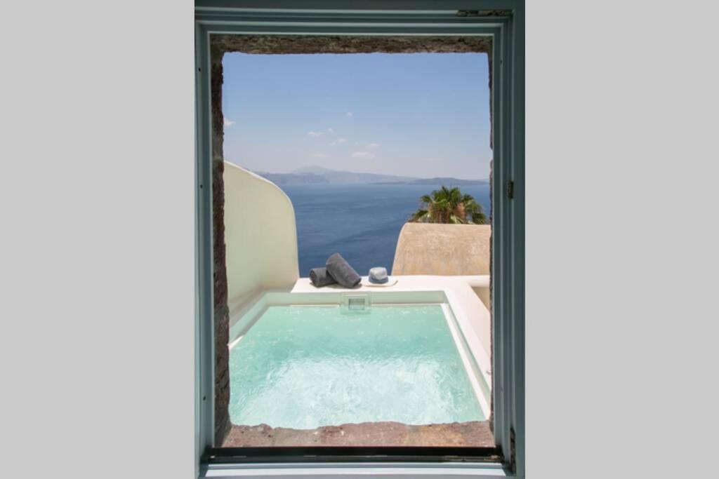 Dionyssos Cave House Villa Oía Buitenkant foto